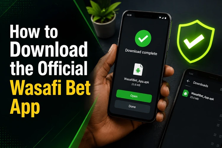 How to Download the Official Wasafi Bet App