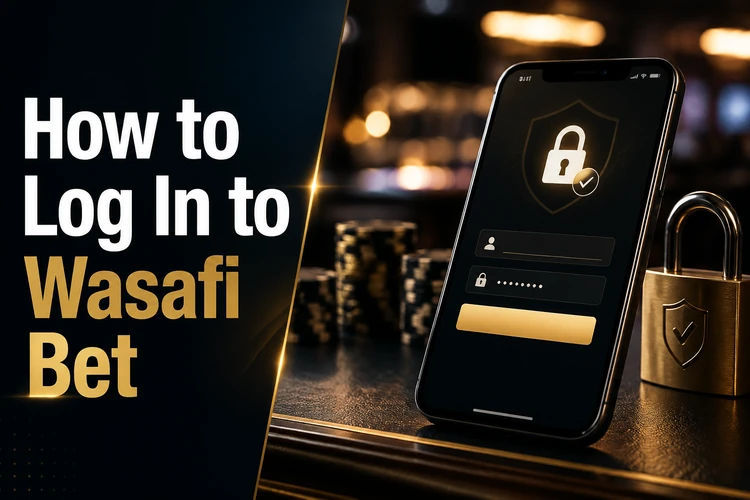 How to Log In to Wasafi Bet